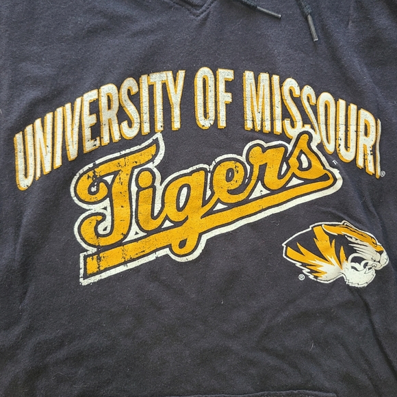 University of Missouri Mizzou Tigers Women’s Hoodie Soffe Medium Lightweight - Picture 6 of 9
